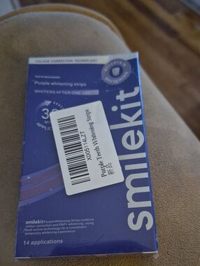 Purple Teeth Whitening Strips
